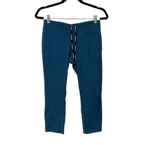 Nike Drifit, Blue Capri, Thick,‎ Leggings, Size M, 1055Y